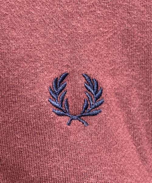 FRED PERRY（フレッドペリー）FRED PERRY (フレッドペリー) ロゴ刺繍スウェット ボルドー サイズ:XLの古着・服飾アイテム