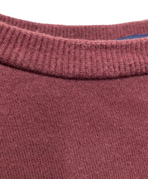 FRED PERRY（フレッドペリー）FRED PERRY (フレッドペリー) ロゴ刺繍スウェット ボルドー サイズ:XLの古着・服飾アイテム