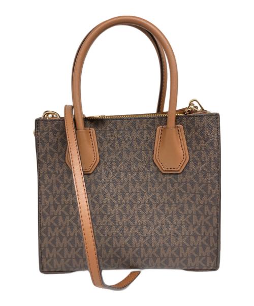 MICHAEL KORS（マイケル・コース）MICHAEL KORS (マイケル・コース) 2WAYバッグ ブラウンの古着・服飾アイテム