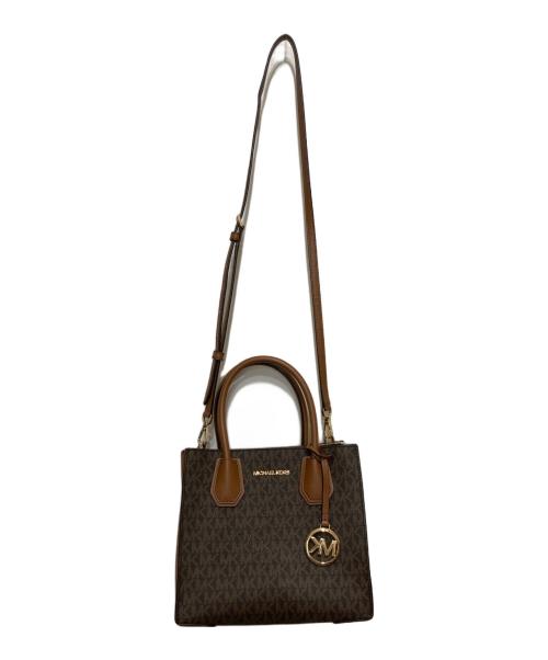 MICHAEL KORS（マイケル・コース）MICHAEL KORS (マイケル・コース) 2WAYバッグ ブラウンの古着・服飾アイテム
