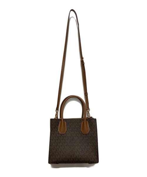 MICHAEL KORS（マイケル・コース）MICHAEL KORS (マイケル・コース) 2WAYバッグ ブラウンの古着・服飾アイテム