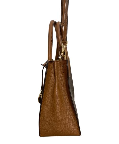 MICHAEL KORS（マイケル・コース）MICHAEL KORS (マイケル・コース) 2WAYバッグ ブラウンの古着・服飾アイテム