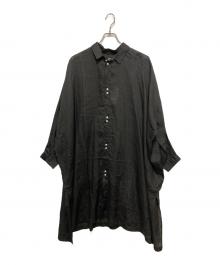 5W（ファイブワット）の古着「PONCHO SHIRTS　ポンチョ シャツ」｜ブラック