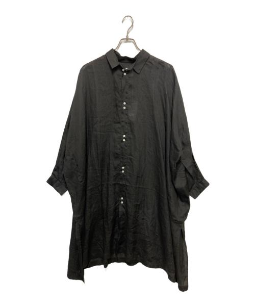 5W（ファイブワット）5W (ファイブワット) PONCHO SHIRTS　ポンチョ シャツ ブラック サイズ:SIZE 2 未使用品の古着・服飾アイテム