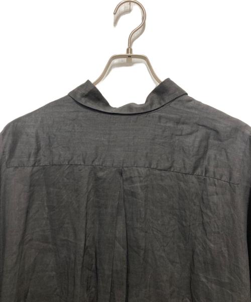 5W（ファイブワット）5W (ファイブワット) PONCHO SHIRTS　ポンチョ シャツ ブラック サイズ:SIZE 2 未使用品の古着・服飾アイテム
