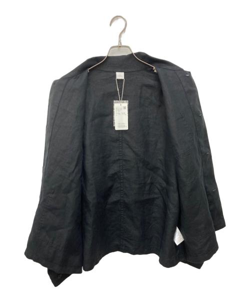 KAGURE（カグレ）kagure (カグレ) 『ユニセックス』リネンカバーオール ブラック サイズ:1 未使用品の古着・服飾アイテム