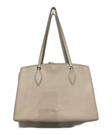 Kate Spade（ケイトスペード）の古着「ジージーラージワークトート」｜ベージュ