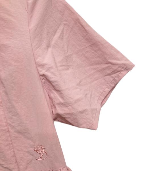 THE 9 SHOP（ザ ナインショップ）the 9 shop (ザ ナインショップ) EVERYDAY DRESS mature s-sleeve ピンク サイズ:Ⅿの古着・服飾アイテム