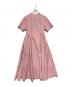 the 9 shop（ザ ナインショップ）の古着「EVERYDAY DRESS mature s-sleeve」｜ピンク