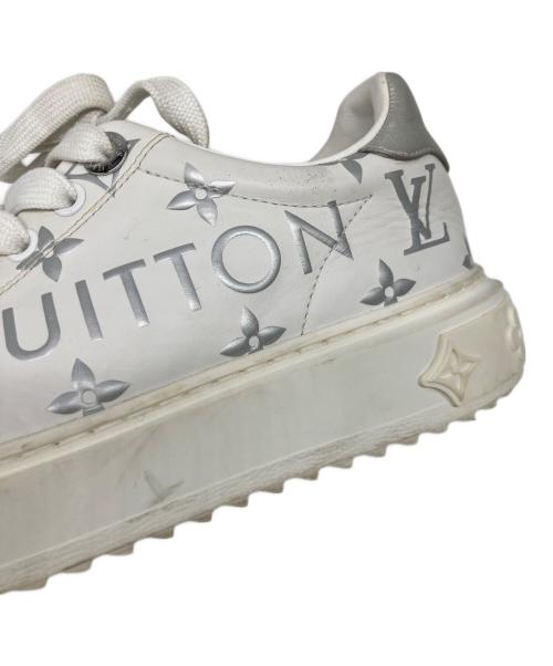 LOUIS VUITTON（ルイ ヴィトン）LOUIS VUITTON (ルイ ヴィトン) タイムアウトラインモノグラムスニーカー ホワイト サイズ:36の古着・服飾アイテム