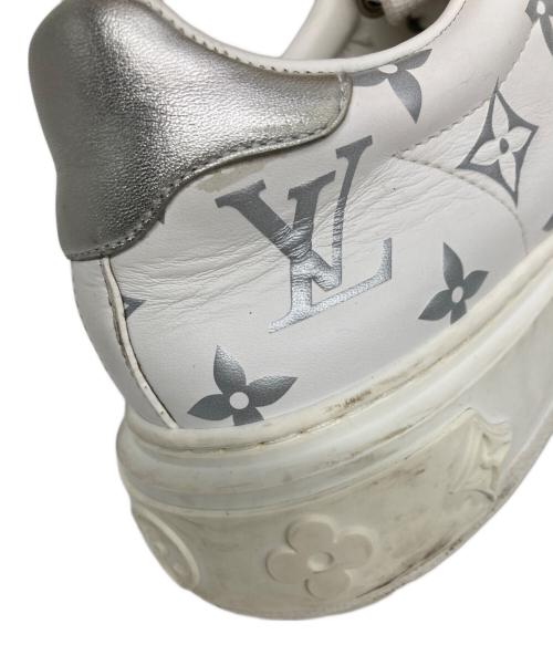LOUIS VUITTON（ルイ ヴィトン）LOUIS VUITTON (ルイ ヴィトン) タイムアウトラインモノグラムスニーカー ホワイト サイズ:36の古着・服飾アイテム