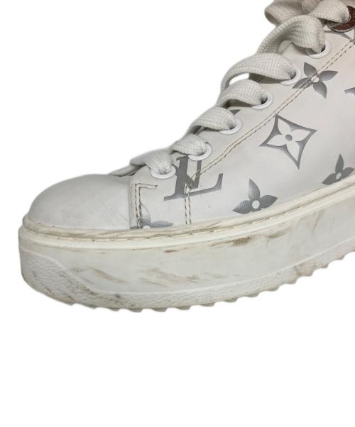 LOUIS VUITTON（ルイ ヴィトン）LOUIS VUITTON (ルイ ヴィトン) タイムアウトラインモノグラムスニーカー ホワイト サイズ:36の古着・服飾アイテム