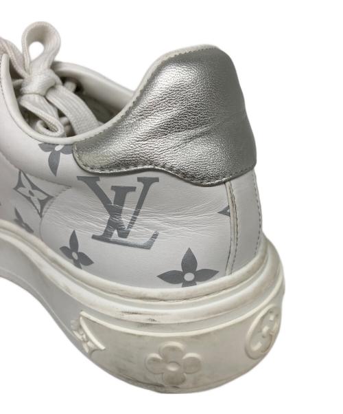LOUIS VUITTON（ルイ ヴィトン）LOUIS VUITTON (ルイ ヴィトン) タイムアウトラインモノグラムスニーカー ホワイト サイズ:36の古着・服飾アイテム