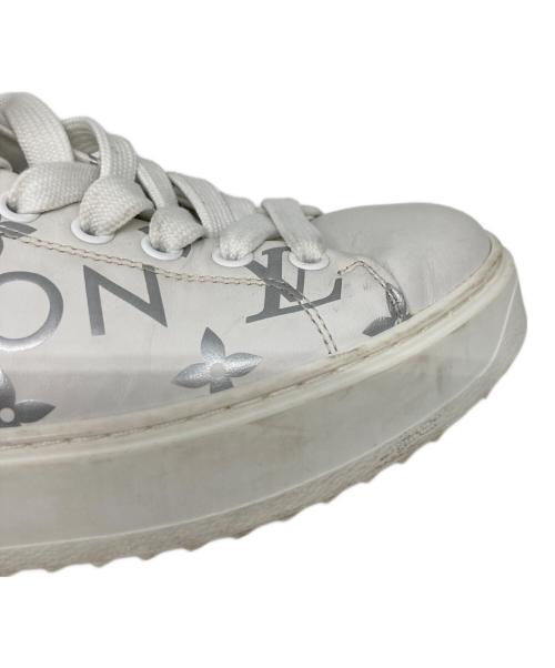 LOUIS VUITTON（ルイ ヴィトン）LOUIS VUITTON (ルイ ヴィトン) タイムアウトラインモノグラムスニーカー ホワイト サイズ:36の古着・服飾アイテム