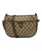 GUCCIグッチ）の古着「ショルダーバッグ」｜ベージュ