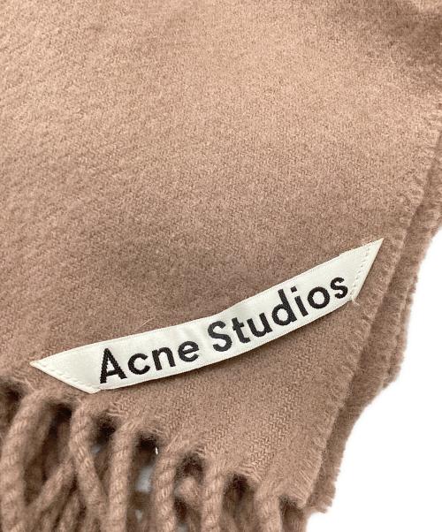 Acne studios（アクネ ストゥディオズ）Acne studios (アクネ ストゥディオズ) ウールマフラー ブラウンの古着・服飾アイテム