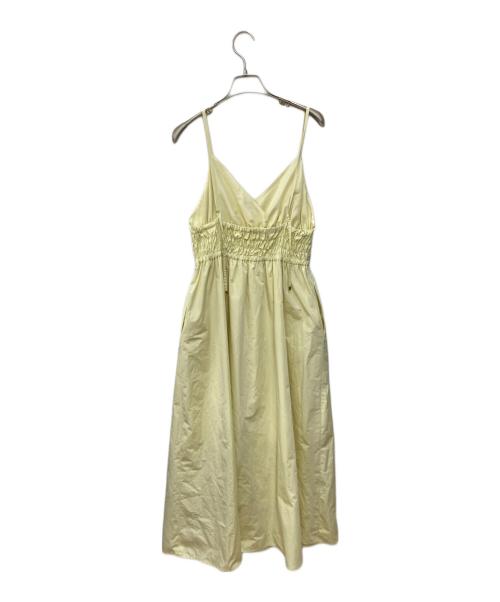 La boutique BonBon（ラブティックボンボン）La boutique BonBon (ラブティックボンボン) タフタキャミワンピース イエロー サイズ:Fの古着・服飾アイテム