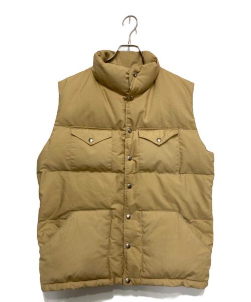 THE NORTH FACE（ザ ノース フェイス）THE NORTH FACE (ザ ノース フェイス) ダウンベスト ベージュ サイズ:Lの古着・服飾アイテム