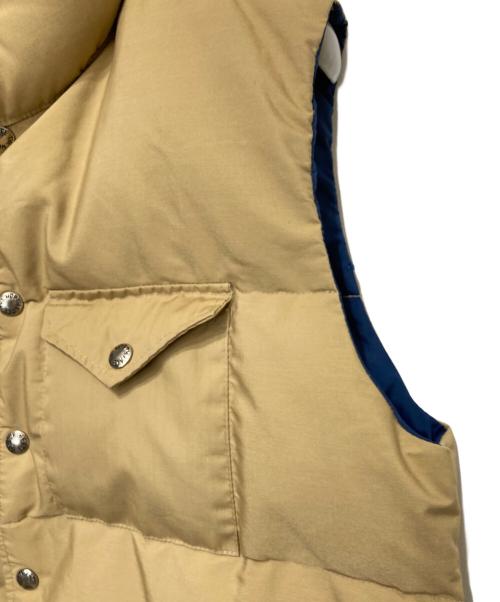 THE NORTH FACE（ザ ノース フェイス）THE NORTH FACE (ザ ノース フェイス) ダウンベスト ベージュ サイズ:Lの古着・服飾アイテム