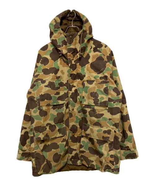 WOOLRICH（ウールリッチ）WOOLRICH (ウールリッチ) 70’s ダックハンターカモダウンジャケット ベージュ サイズ:MEDIUMの古着・服飾アイテム