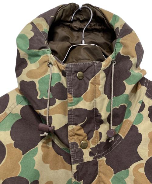 WOOLRICH（ウールリッチ）WOOLRICH (ウールリッチ) 70’s ダックハンターカモダウンジャケット ベージュ サイズ:MEDIUMの古着・服飾アイテム