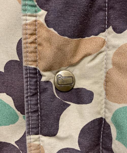 WOOLRICH（ウールリッチ）WOOLRICH (ウールリッチ) 70’s ダックハンターカモダウンジャケット ベージュ サイズ:MEDIUMの古着・服飾アイテム