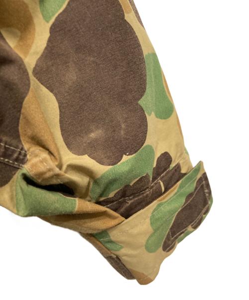 WOOLRICH（ウールリッチ）WOOLRICH (ウールリッチ) 70’s ダックハンターカモダウンジャケット ベージュ サイズ:MEDIUMの古着・服飾アイテム