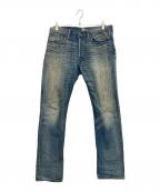 RRLダブルアールエル）の古着「SLIM FIT-5-POCKET-DENIM」｜ブルー