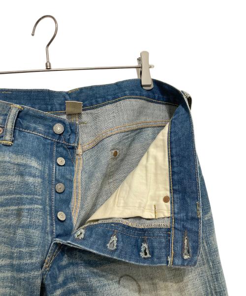 RRL（ダブルアールエル）RRL (ダブルアールエル) SLIM FIT-5-POCKET-DENIM ブルー サイズ:32×32の古着・服飾アイテム