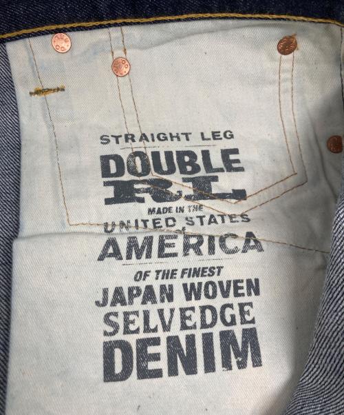 RRL（ダブルアールエル）RRL (ダブルアールエル) STRAIGHT LEG インディゴ サイズ:34×30の古着・服飾アイテム