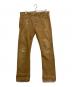 RRL（ダブルアールエル）の古着「DISTRESSED BROWN JEANS」｜ブラウン