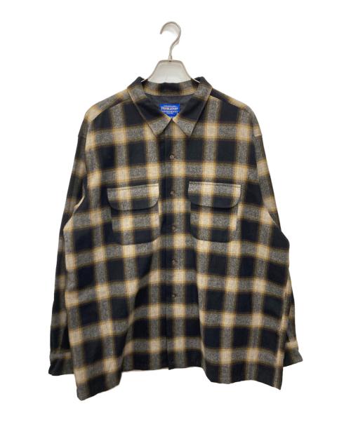PENDLETON（ペンドルトン）PENDLETON (ペンドルトン) THE CASCADE SHIRTS ブラウン サイズ:XLの古着・服飾アイテム