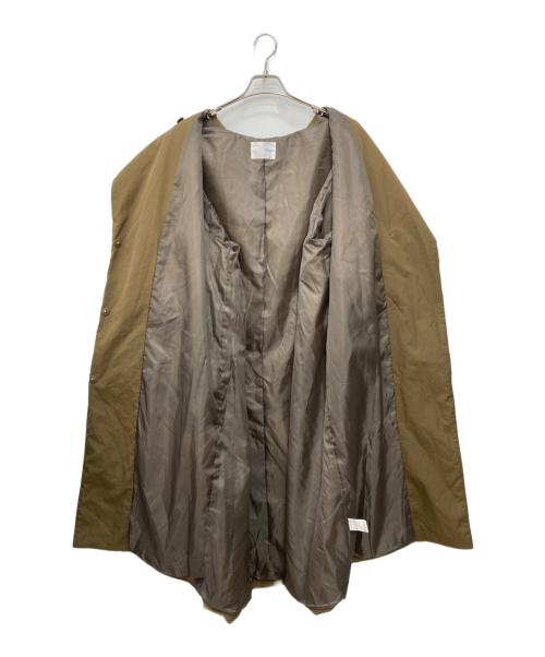 Nomine（ノミネ）Nomine (ノミネ) 3WAY中綿ロングコート ブラウン サイズ:FREEの古着・服飾アイテム