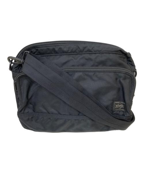 PORTER（ポーター）PORTER (ポーター) SHOULDER BAG　ショルダー バッグ ブラックの古着・服飾アイテム