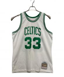 MITCHELL & NESS（ミッチェルアンドネス）の古着「ゲームシャツ SINGWMAN COLLECTION」｜ホワイト