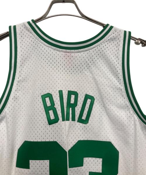 MITCHELL & NESS（ミッチェルアンドネス）MITCHELL & NESS (ミッチェルアンドネス) ゲームシャツ SINGWMAN COLLECTION ホワイト サイズ:Lの古着・服飾アイテム