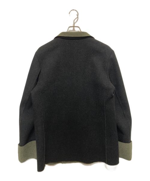 ETHOSENS（エトセンス）ETHOSENS (エトセンス) CUT OFF JACKET　カットオフジャケット グリーン サイズ:SIZE 2 未使用品の古着・服飾アイテム