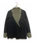 ETHOSENS（エトセンス）の古着「CUT OFF JACKET　カットオフジャケット」｜グリーン