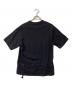 ETHOSENS (エトセンス) ストリングベルトtシャツ ブラック サイズ:3 未使用品：4000円