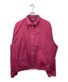 POLO RALPH LAUREN（ポロ・ラルフローレン）の古着「スイングトップ」｜レッド