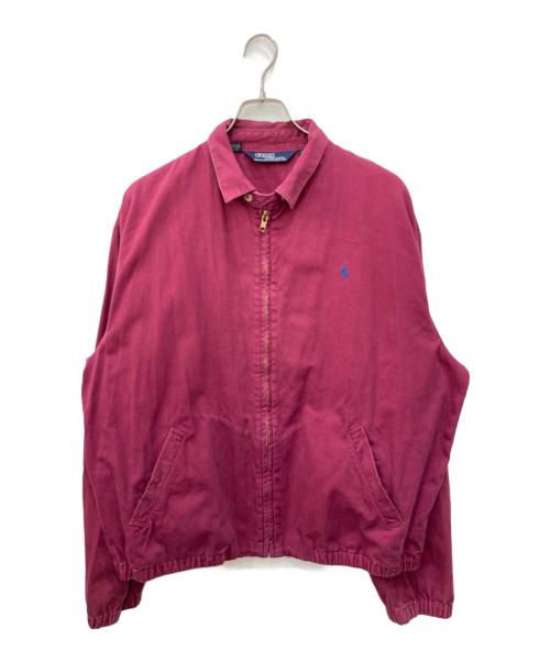 POLO RALPH LAUREN（ポロ・ラルフローレン）POLO RALPH LAUREN (ポロ・ラルフローレン) スイングトップ レッド サイズ:Lの古着・服飾アイテム