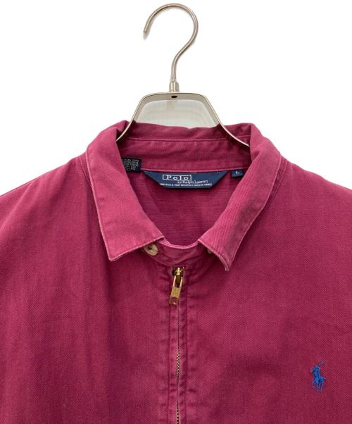 POLO RALPH LAUREN（ポロ・ラルフローレン）POLO RALPH LAUREN (ポロ・ラルフローレン) スイングトップ レッド サイズ:Lの古着・服飾アイテム