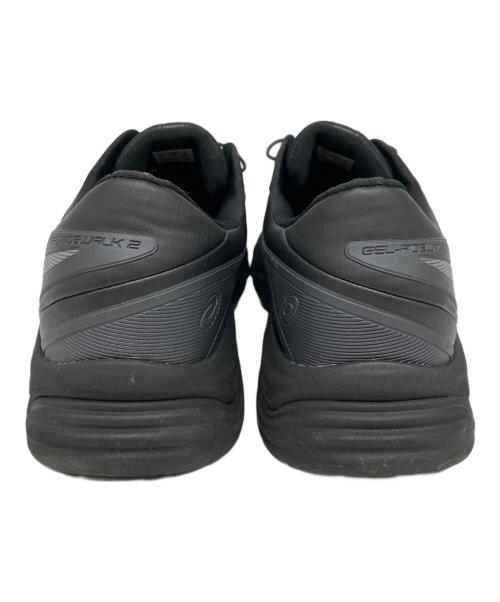 asics（アシックス）asics (アシックス) ゲルライドウォーク ブラック サイズ:26.5の古着・服飾アイテム