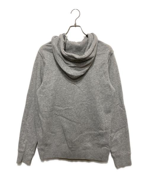 stussy（ステューシー）stussy (ステューシー) ワッペンロゴパーカー グレー サイズ:Sの古着・服飾アイテム