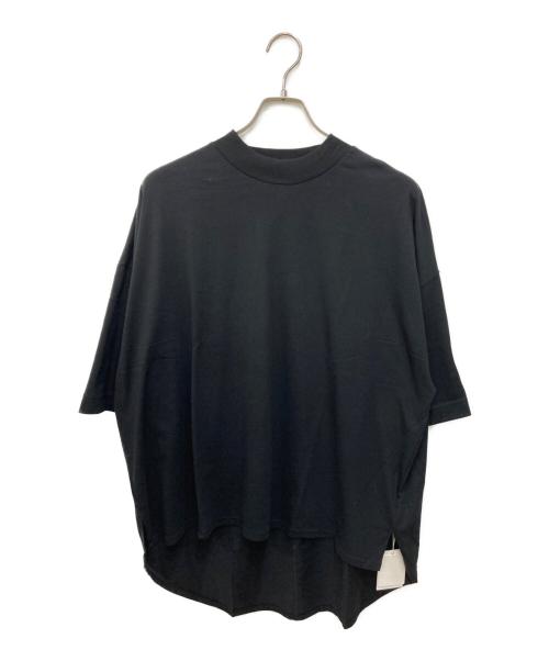 ETRE TOKYO（エトレトウキョウ）ETRE TOKYO (エトレトウキョウ) モックネックBigTee ブラック サイズ:Free 未使用品の古着・服飾アイテム