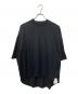 ETRE TOKYO（エトレトウキョウ）の古着「モックネックBigTee」｜ブラック