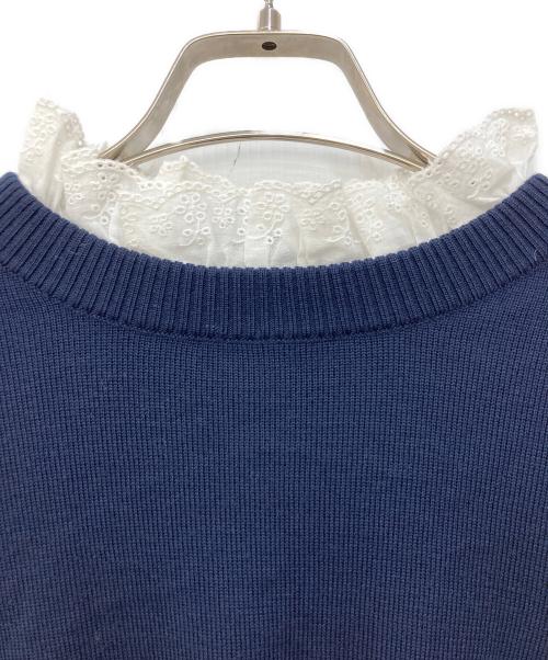Gypsohila（ジプソフィア）Gypsohila (ジプソフィア) Orchid Knit ネイビー サイズ:F 未使用品の古着・服飾アイテム