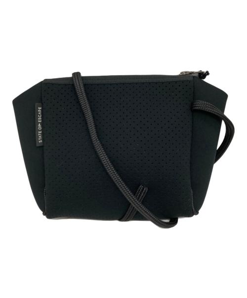 STATE OF ESCAPE（ステイトオブエスケープ）STATE OF ESCAPE (ステイトオブエスケープ) FESTIVAL SHOULDER BAG ブラック 未使用品の古着・服飾アイテム
