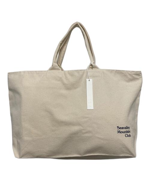 SEA（シー）SEA (シー) SEAVALLEY MOUNTAIN CLUB TOTE BAG アイボリー サイズ:ONE 未使用品の古着・服飾アイテム