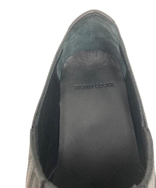 STEFAN COOKE（ステファンクック）stefan cooke (ステファンクック) Perforated Slip On Loafers ブラック サイズ:42の古着・服飾アイテム